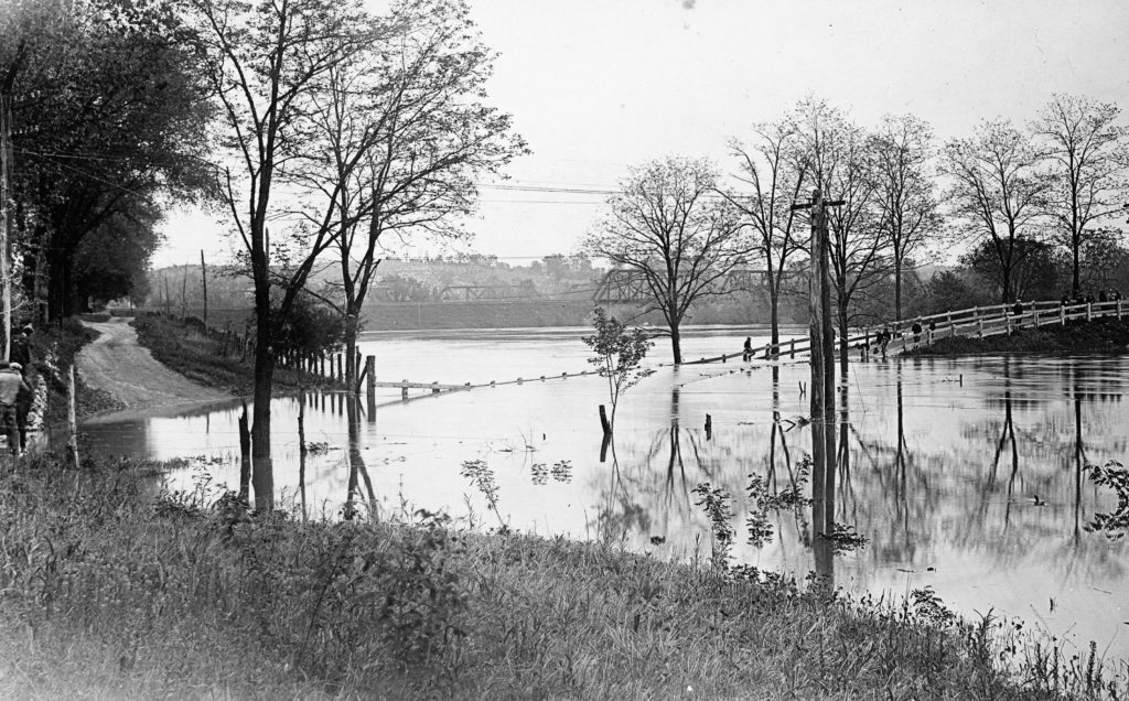 Flooding on the South Shenandoah River, 1936.
