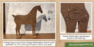 Regional Industry – A Vintage Horse Bootscraper!