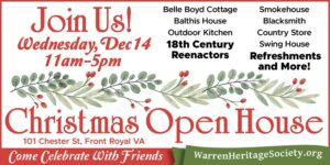Join us for our Christmas Open House!