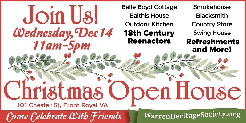 Join us for our Christmas Open House!