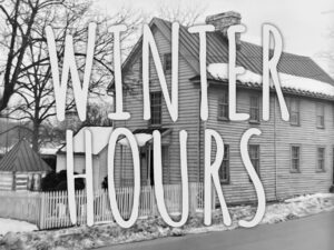 Winter Hours at the WHS