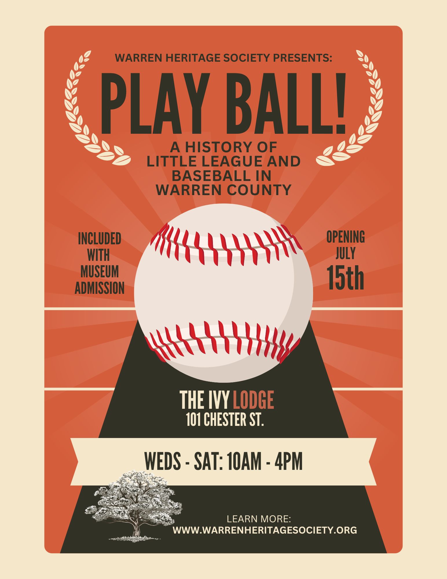 Play Ball! An Exhibition Exploring the History of Little League and Baseball in Warren County